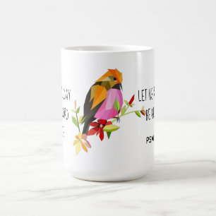 Songbird, med Verse från Psalm 118:24 Kaffemugg