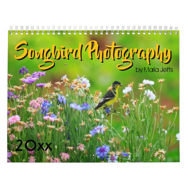 Songbirdfotografi 2019 kalender (Omslag)