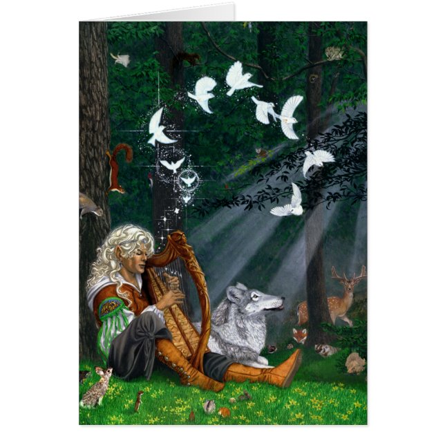 Songbirds Hälsningskort (Framsidan)