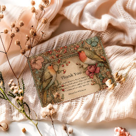 Songbirds & Roses Valentine Party Tack Kort