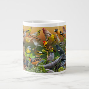 Songfåglar i Västern Jumbo Mugg