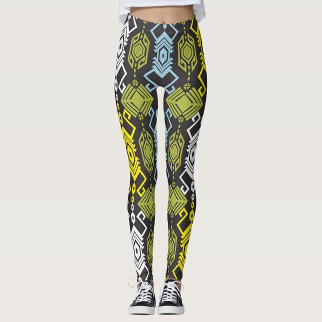 Songket Tenun: Traditional Indonesia Motif. Leggings (Framsida)