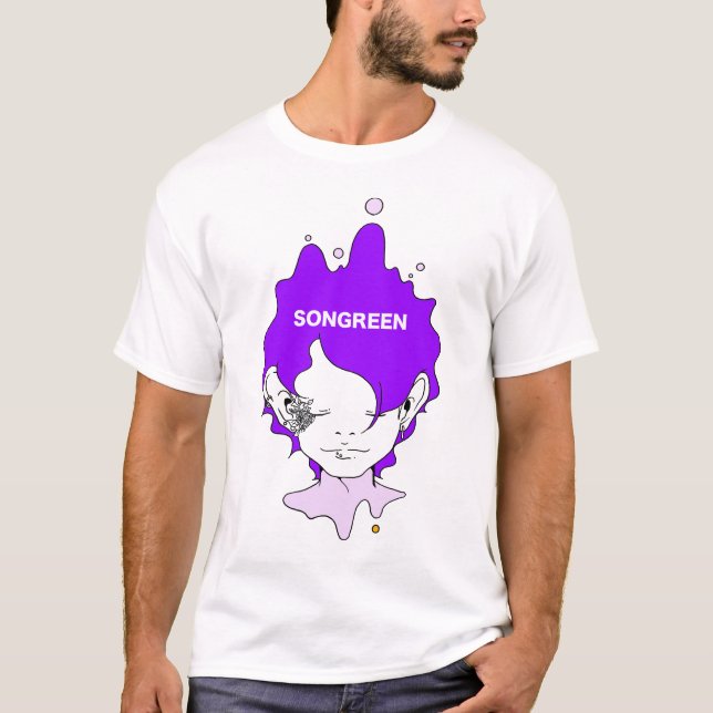 SONGREEN×PURPLE T SHIRT (Framsida)