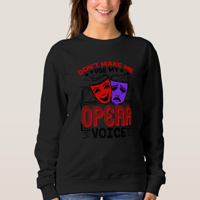 Songwrite för Funny Opera Voice Älskare Singer Per T Shirt (Framsida)