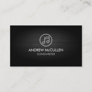 Songwriter Music Musician Visitkort