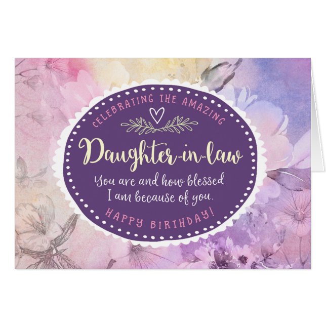 Sonhustrufödelsedag som firar dig hälsningskort (Framsidan Horizontal)