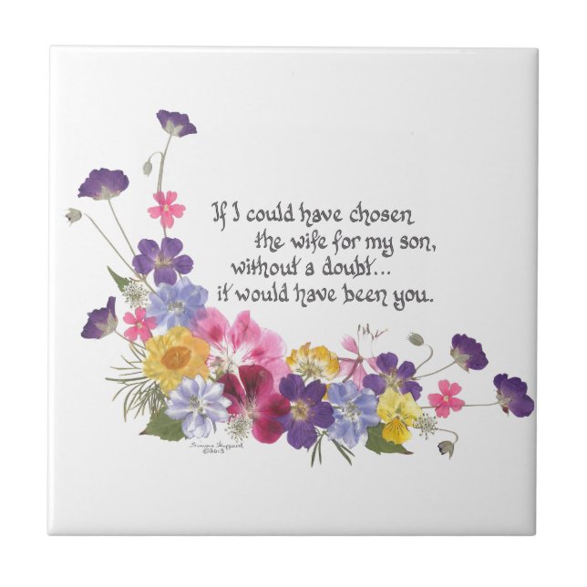 Sonhustrugåva Kakelplatta (Framsidan)