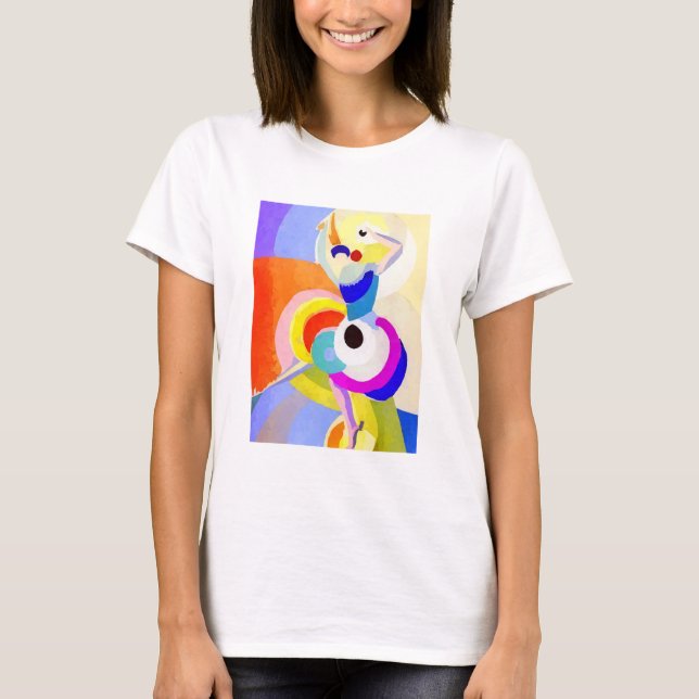 Sonia Delaunay Flamenco Dancer T Shirt (Framsida)