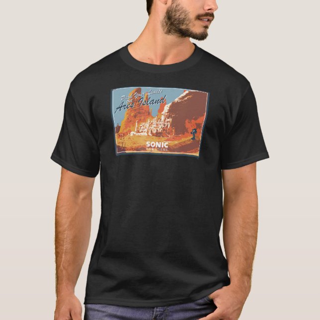 Sonic Frontiers - Ares Island T Shirt (Framsida)