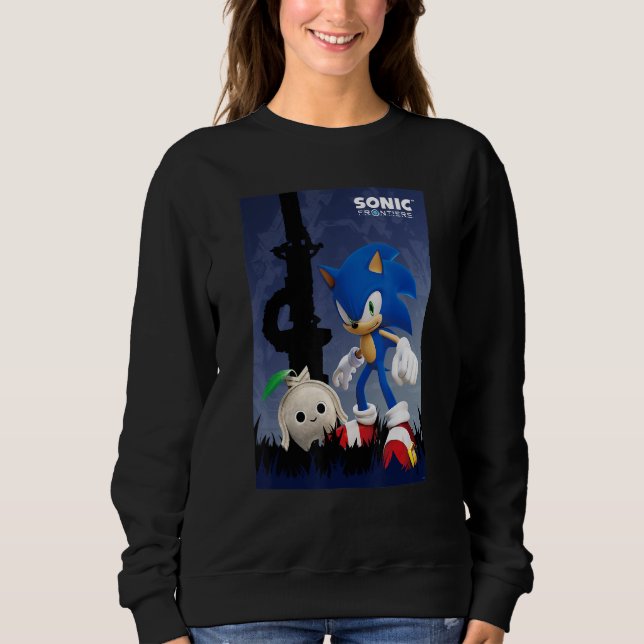 Sonic Frontiers - Sonic & Koco T Shirt (Framsida)