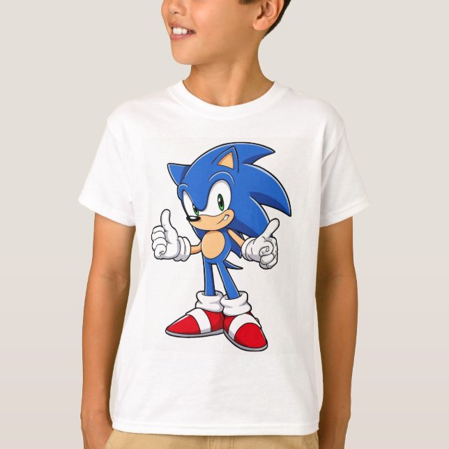 Sonic Kids T-Shirt (Framsida)