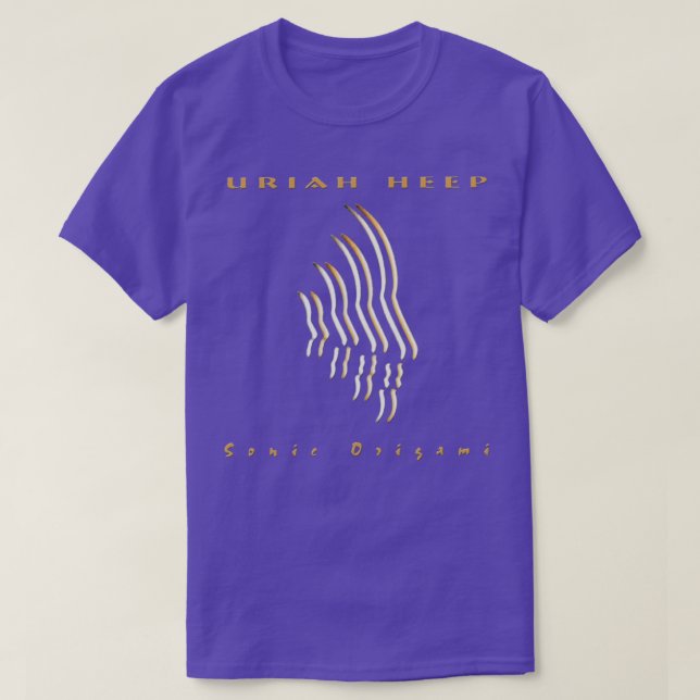 SONIC ORIGAMI URIAH HEEP T SHIRT (Design framsida)
