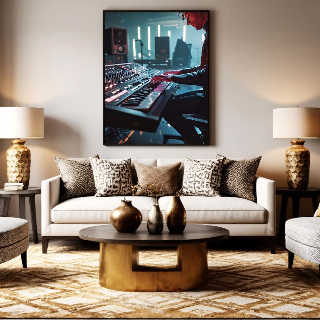 Sonic Pulse Canvastryck (Skapare uppladdad)