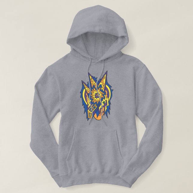 Sonic Star Hoodie (Design framsida)