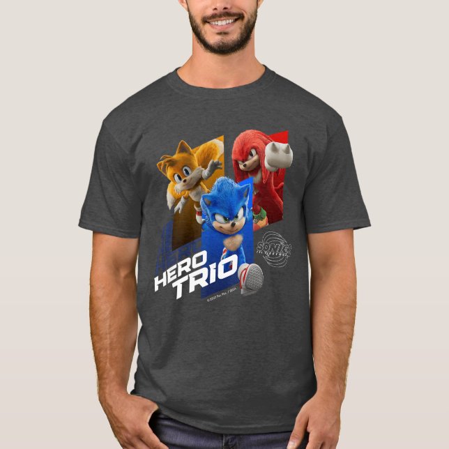 Sonic the Hedgehog 3 Herorio present T Shirt (Framsida)