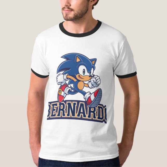 Sonic the Hedgehog: Bernardo T-shirt (Framsida)