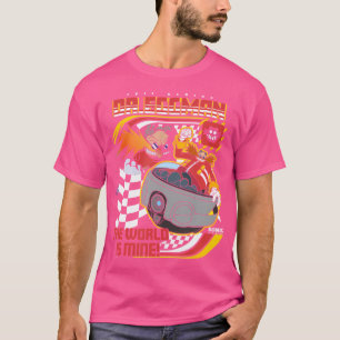 Sonic The Hedgehog Dr Eggman Speeder Tävling Retro T Shirt