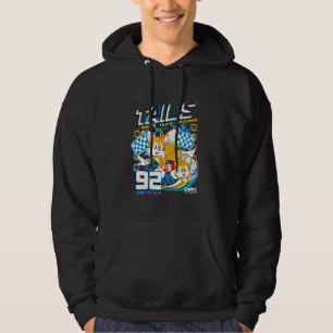 Sonic The Hedgehog Miles 'Svan Prower 92 Tävla Hoodie