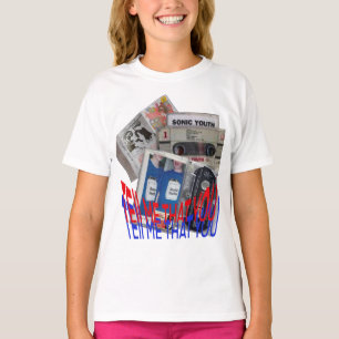 SONIC YOUTH CASSETTE BAND coola art T Shirt
