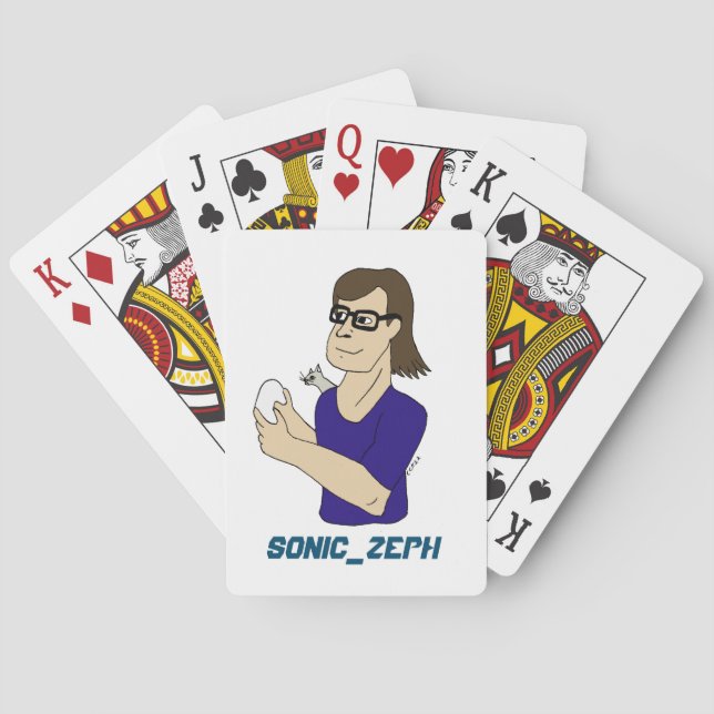 Sonic_Zeph Casinokort (Baksidan)