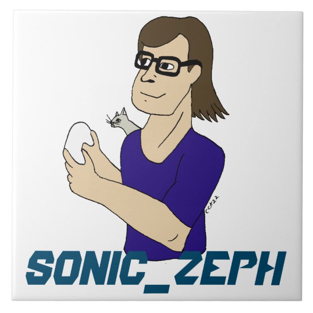 Sonic_Zeph Kakelplatta (Framsidan)