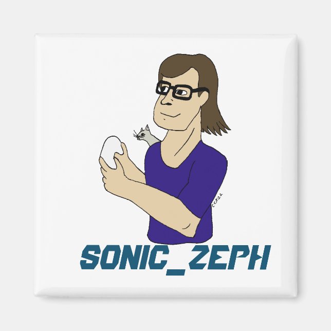 Sonic_Zeph Magnet (Framsidan)