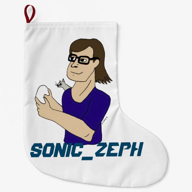 Sonic_Zeph Stor Julstrumpa (Framsidan)