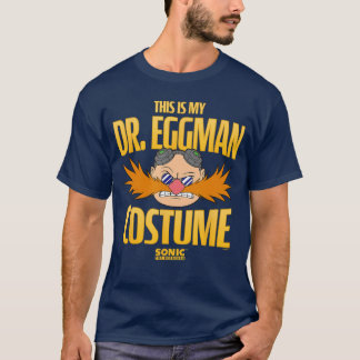 Soniche Hedgehog Halloweenhis Is My Dr Eggman Cost T Shirt