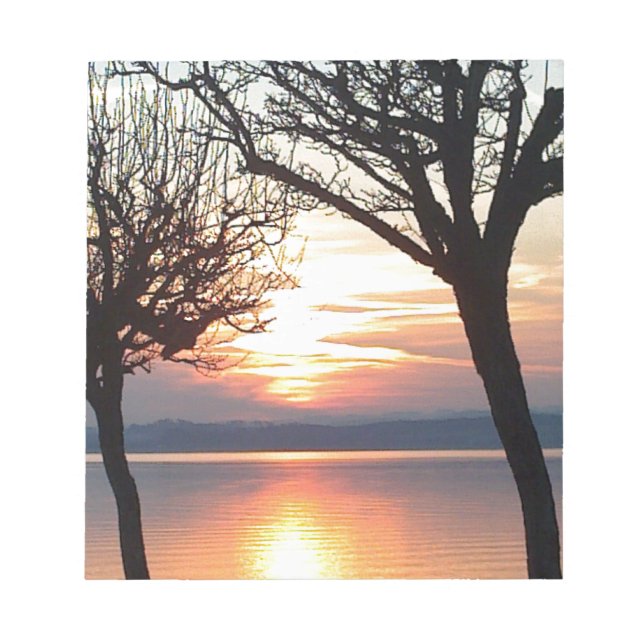Sonnenuntergang am Se Anteckningsblock (Framsida)