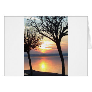 Sonnenuntergang am Se Hälsningskort