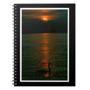 Sonnenuntergang i den bärbara datorn Montreux Anteckningsbok