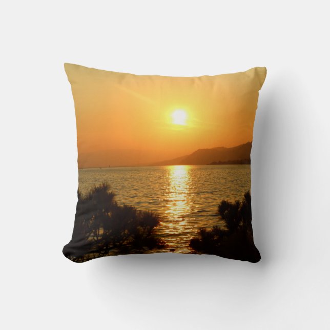 Sonnenuntergang Kissen Kudde (Framsida)