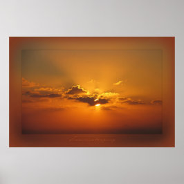 Sonnenuntergang Poster