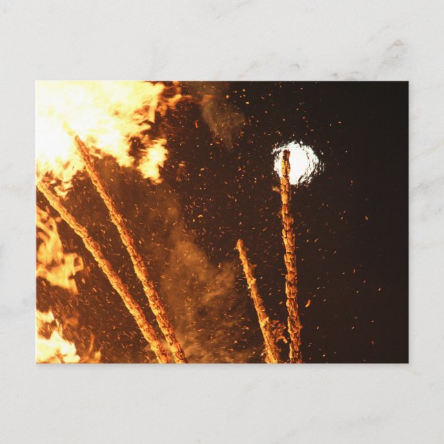 SONNENWENDFEUER IN STAUDEN BEI OBERNDORF VYKORT (Framsida)