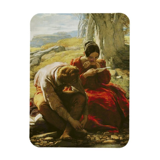Sonnet, 1839 (olja på panel) magnet (Vertikal)