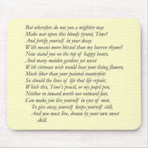 Sonnet nr 16 av William Shakespeare Musmatta