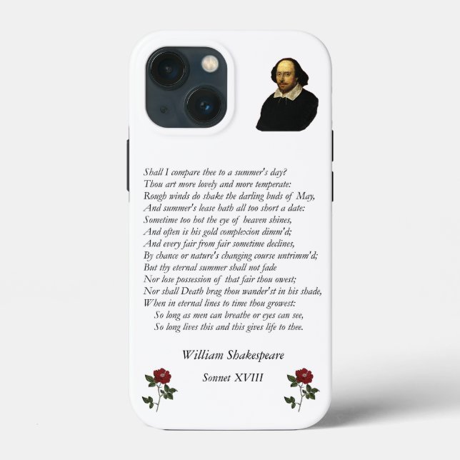 Sonnet nr 18 av William Shakespeare (Baksida)