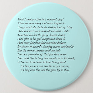 Sonnet nr 18 av William Shakespeare Knapp