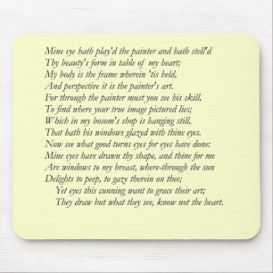 Sonnet nr 24 av William Shakespeare Musmatta