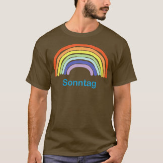 Sonntag Söndag Rainbow T Shirt