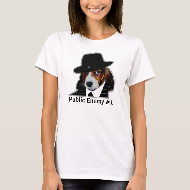 Sonny [1], offentlig fiende #1 t shirt (Framsida)