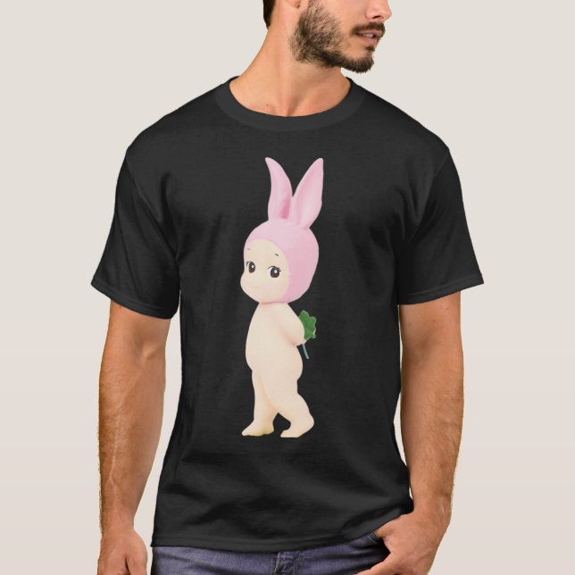 Sonny Angel Bunny Holding A T Shirt (Framsida)