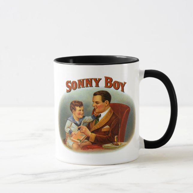 Sonny Boy Cigar Label Mugg (Höger)