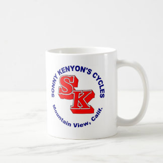 Sonny Kenyon cyklar logotypen Kaffemugg