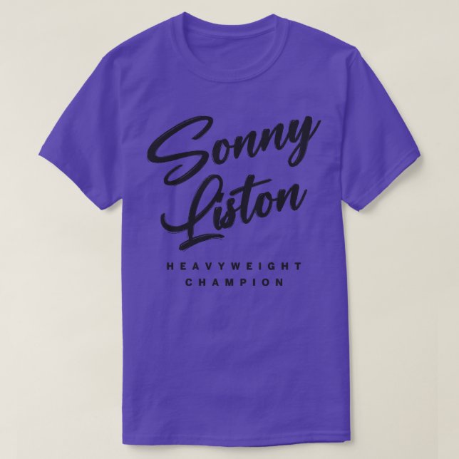Sonny Liston T Shirt (Design framsida)