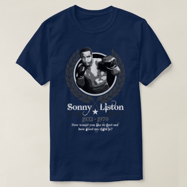 Sonny Liston T Shirt (Design framsida)