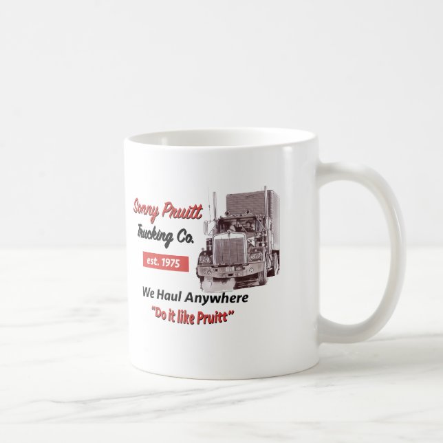 Sonny PruittTrucking Co.-mugg Kaffemugg (Höger)