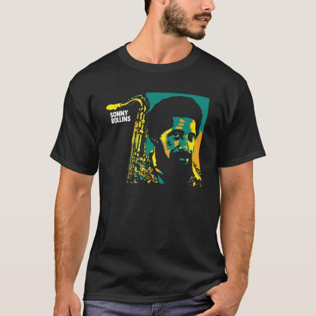 Sonny Rollins. Walter Theodore Rollins v.2 T Shirt (Framsida)