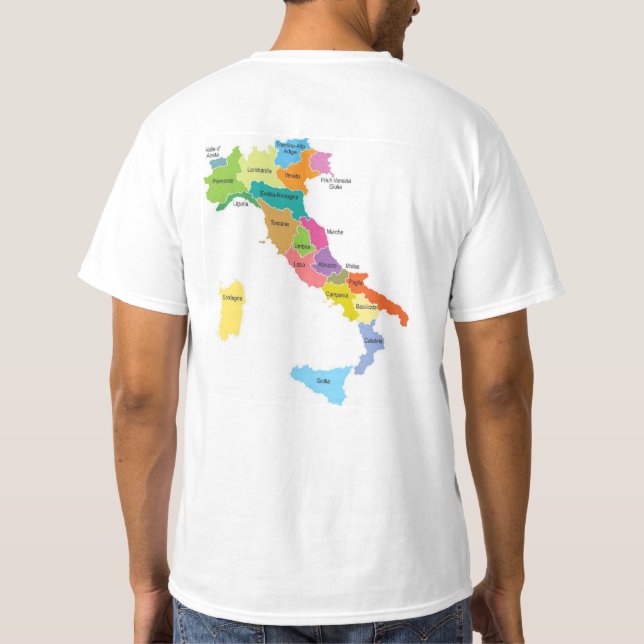 Sono Arrivato (man) Tee (Baksida)