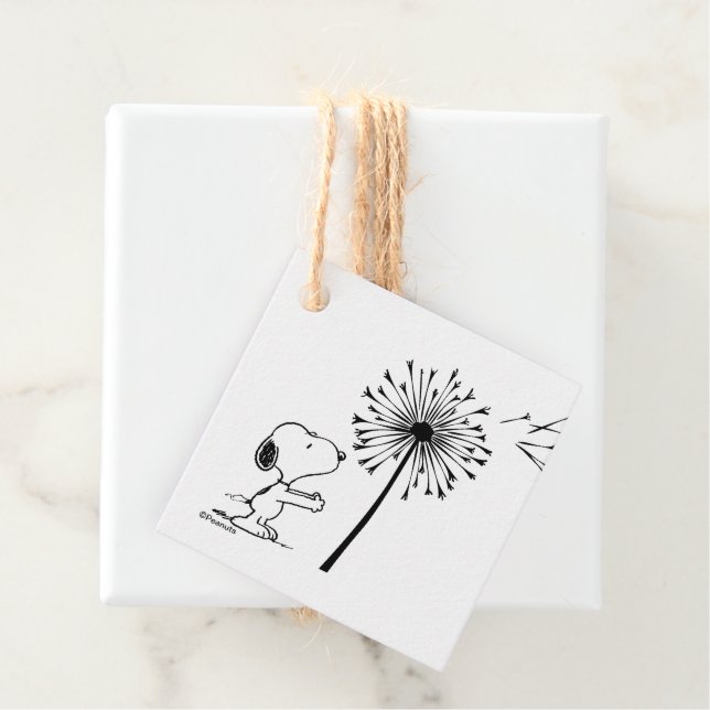 Sono med Dandelion Gåvor Etiketter (På plats)